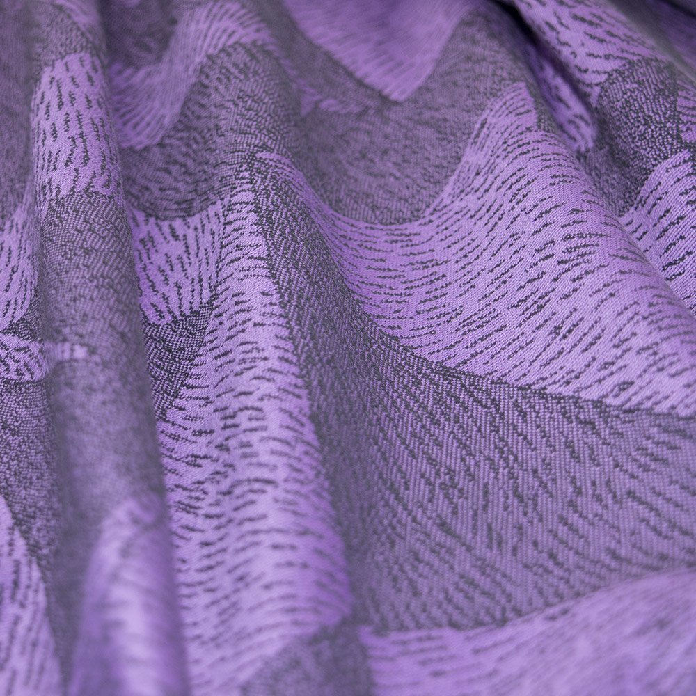 Fidella Tragetuch - Tangram art - pruple - Grösse 6 Fidella