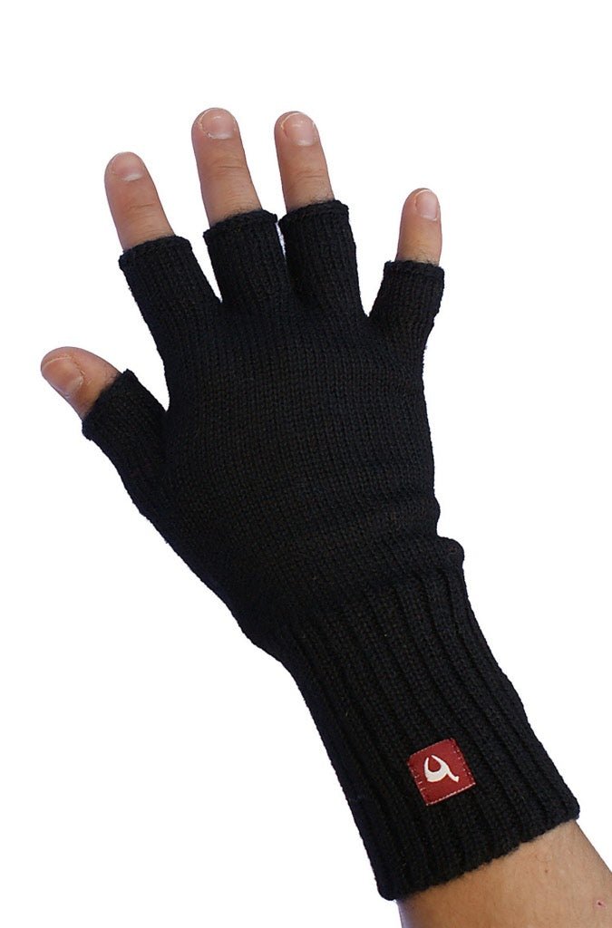 Fingerlose Handschuhe Alpaka - Familienbande