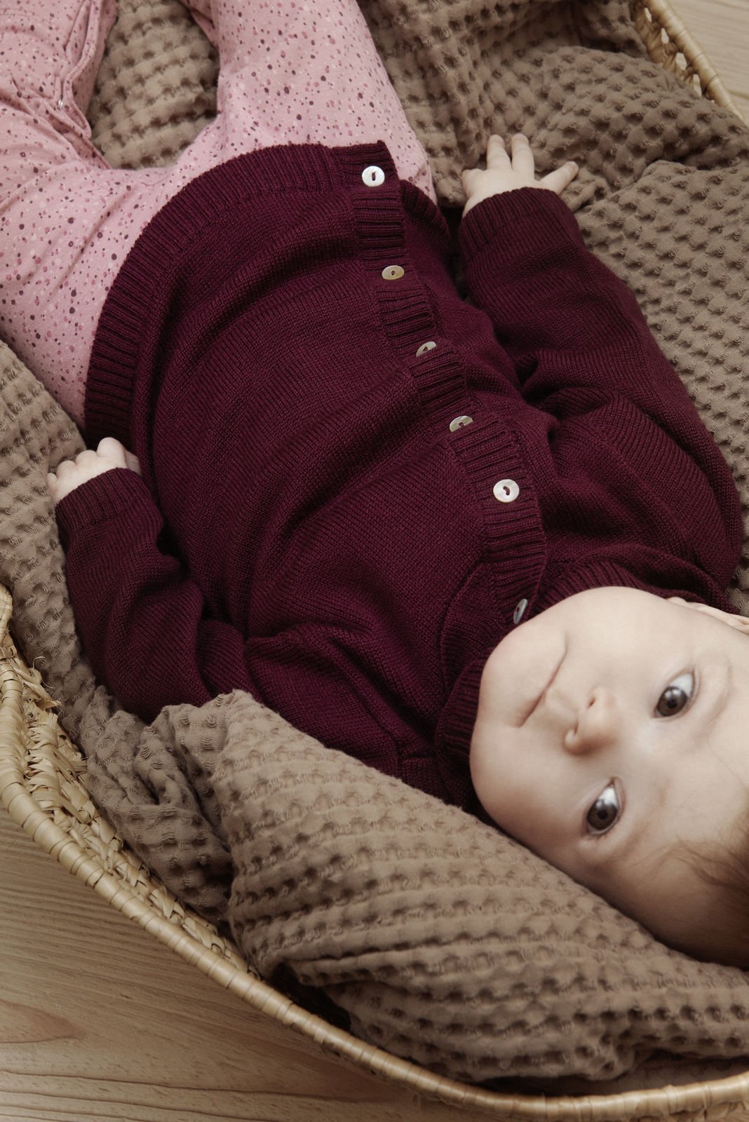 Fixoni Strick-Jäckchen aus reiner Merinowolle - Pure Cashmere fixoni