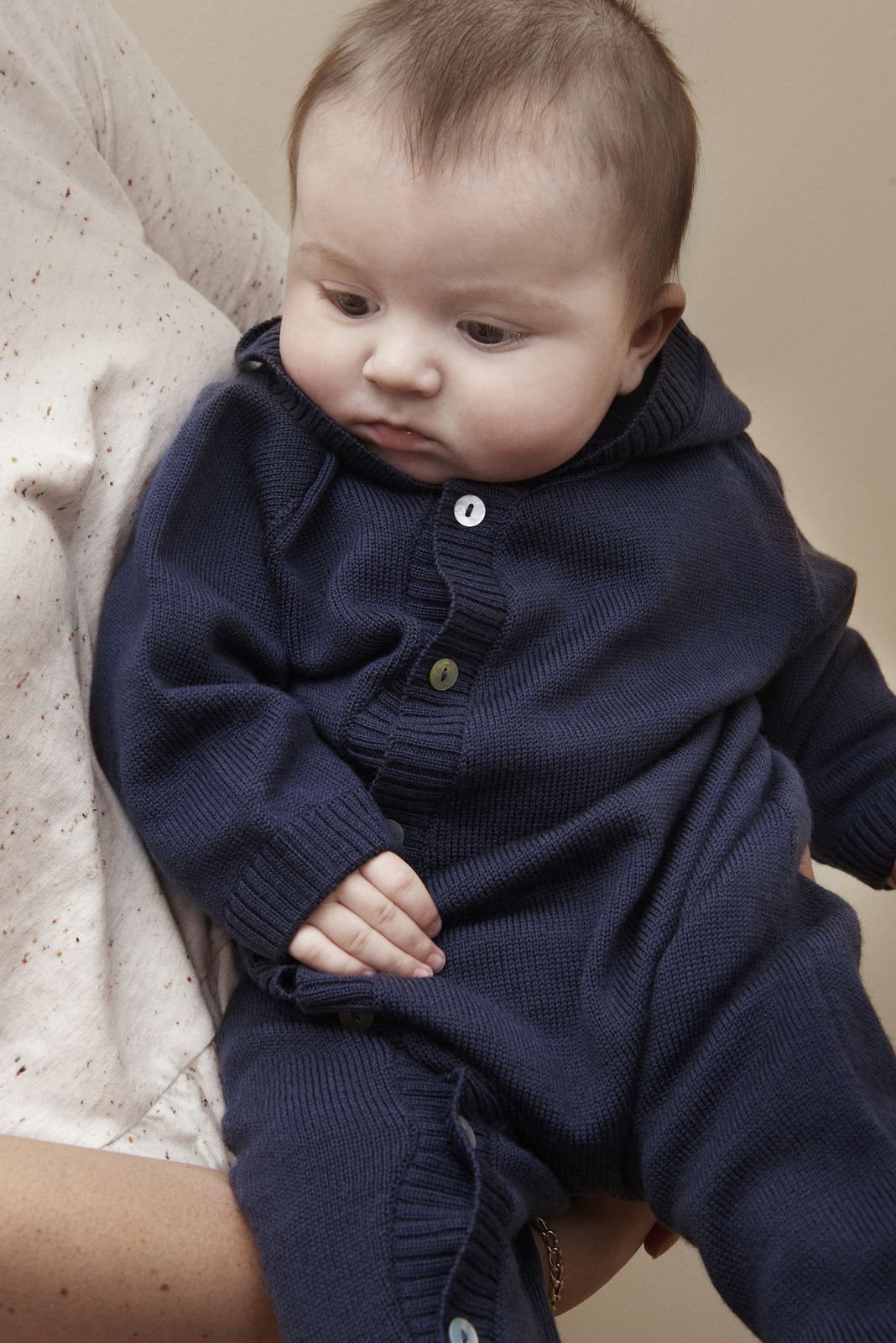 Fixoni Strick-Overall aus reiner Merinowolle - Pure Cashmere fixoni