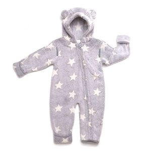 Fleece Overall grau-creme Hoppediz Hoppediz