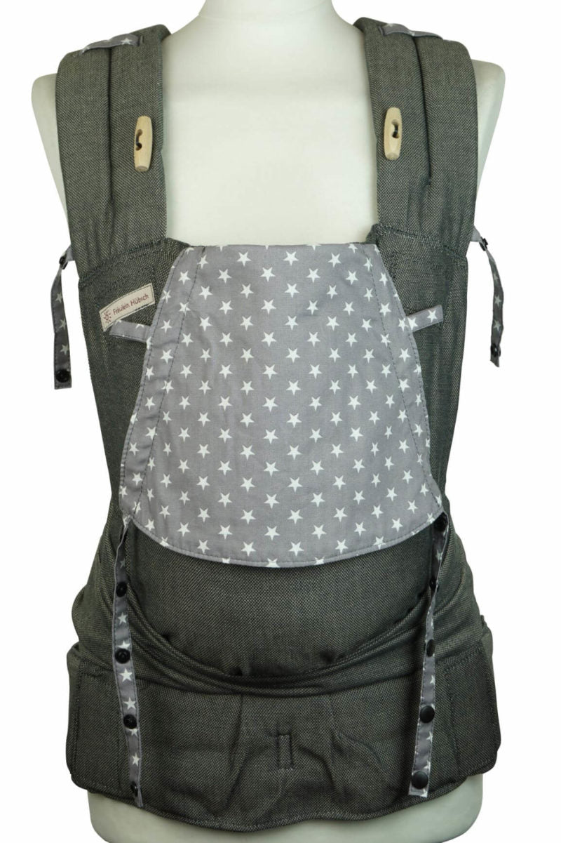 Frl. Hübsch SoftTai Babysize "grey stars" Fräulein Hübsch
