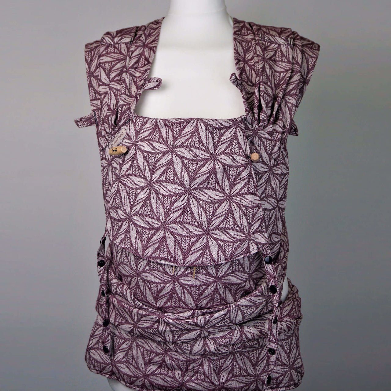 Frl. Hübsch WrapCon Toddler - Lorelei Bordeaux Fräulein Hübsch