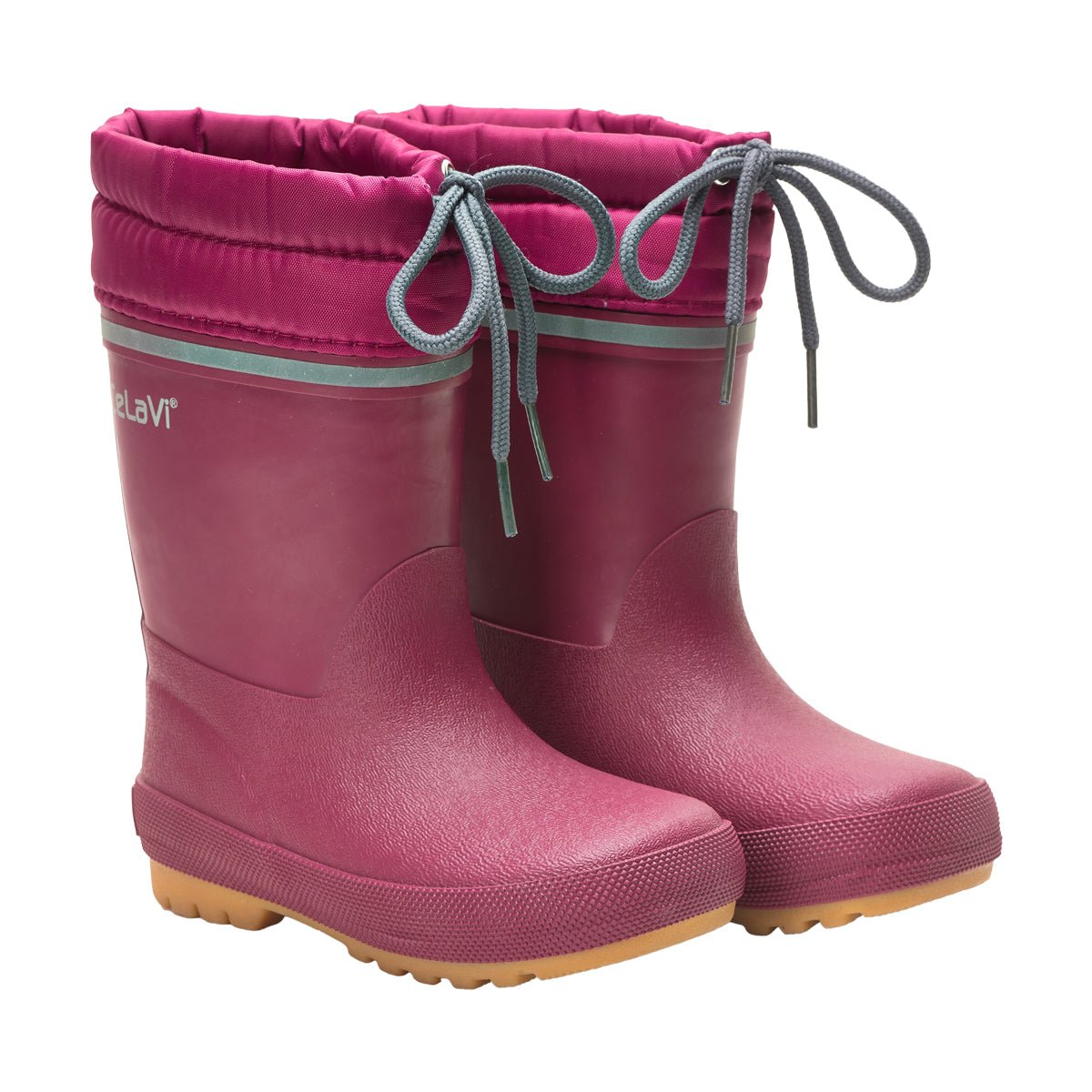 gefütterte Gummistiefel Maroon CeLaVi