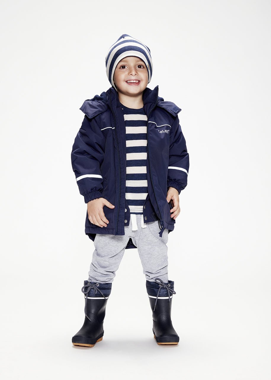 gefütterte Gummistiefel Navy CeLaVi