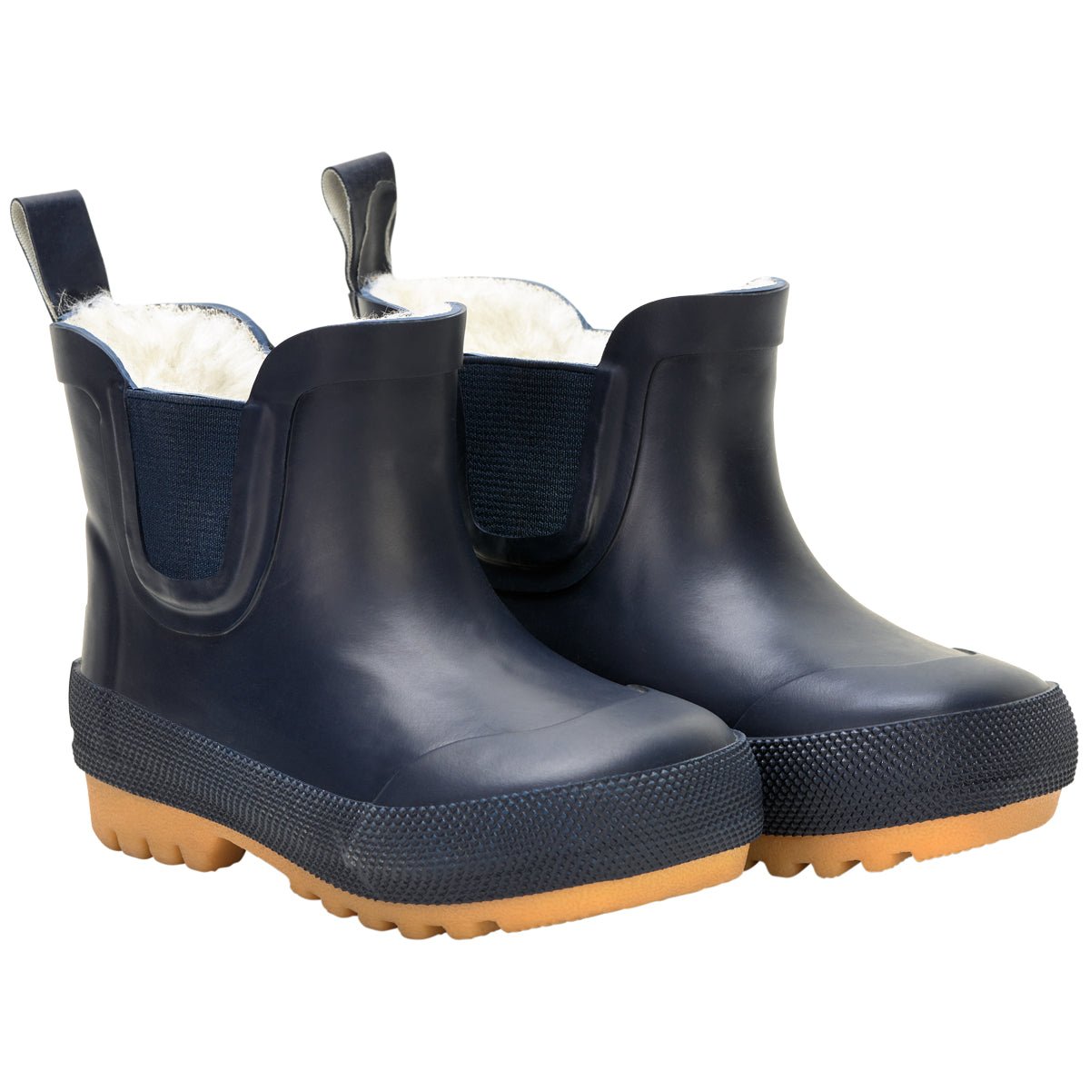 gefütterte Gummistiefel navy kurz - Familienbande