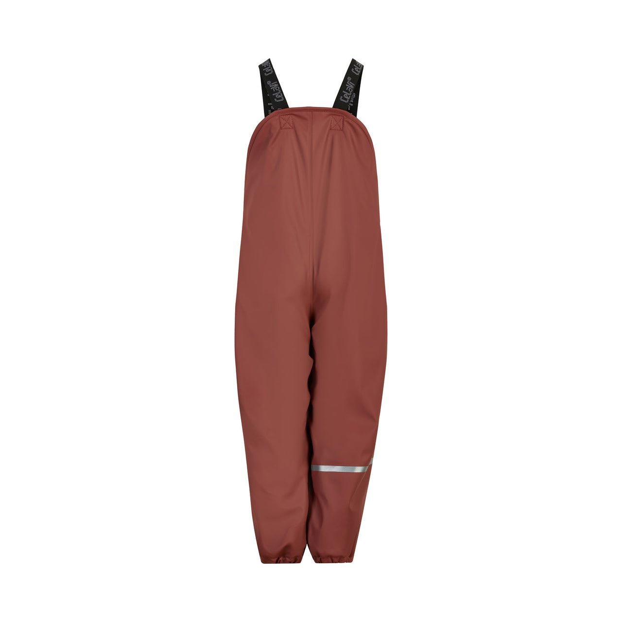 gefütterte Regenhose mit Latz - Mahogany CeLaVi
