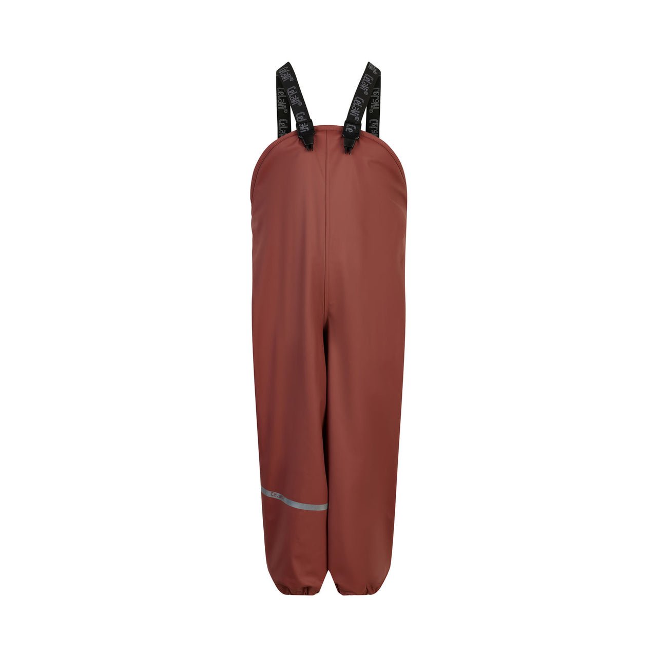 gefütterte Regenhose mit Latz - Mahogany CeLaVi