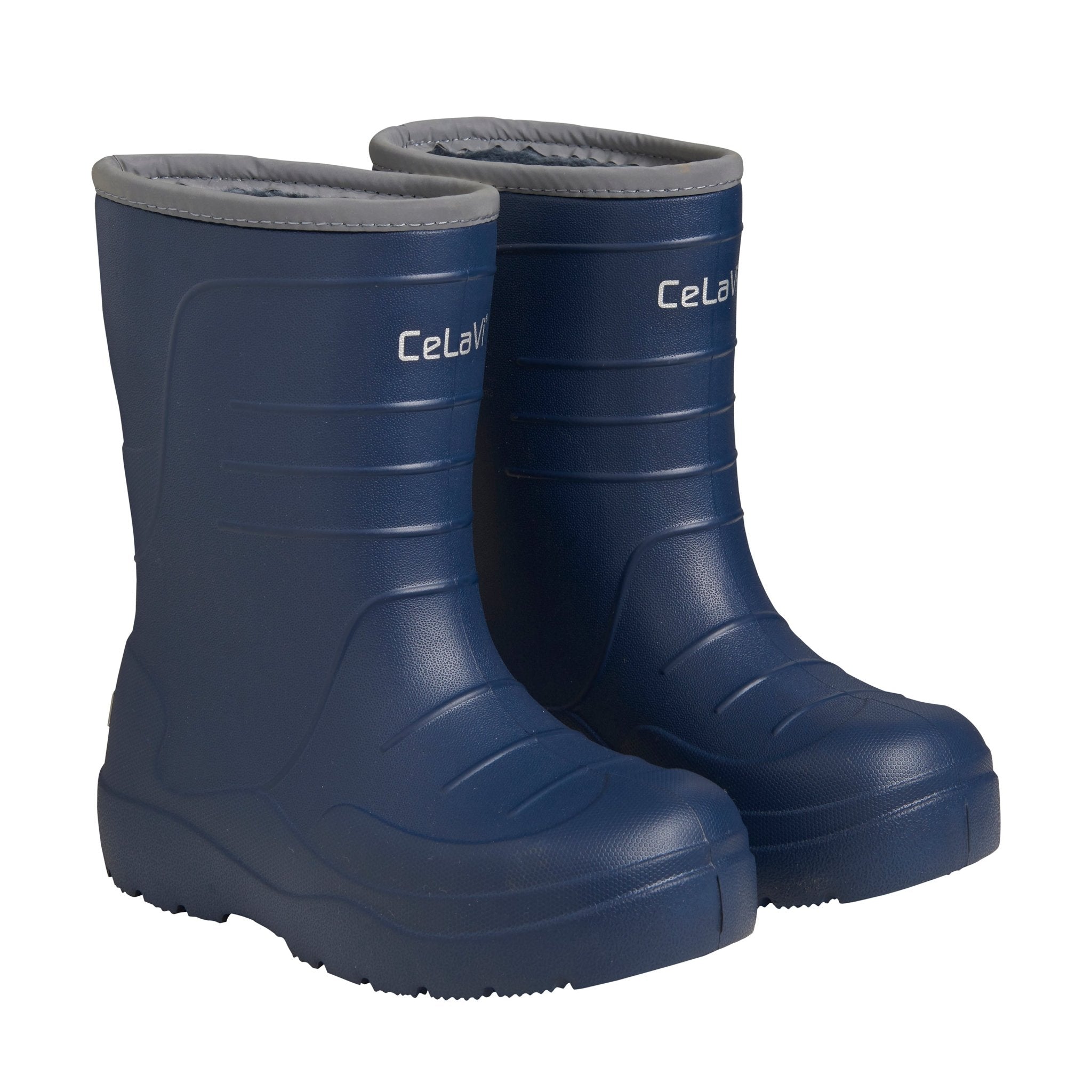 gefütterte Winter(gummi)stiefel - blau - neue Ausführung CeLaVi