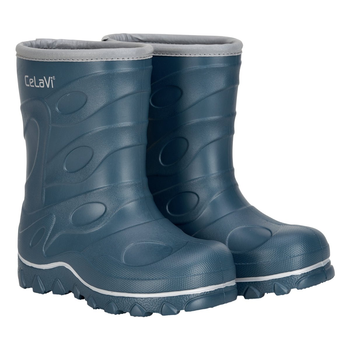 gefütterte Winter(gummi)stiefel Ice Blue CeLaVi