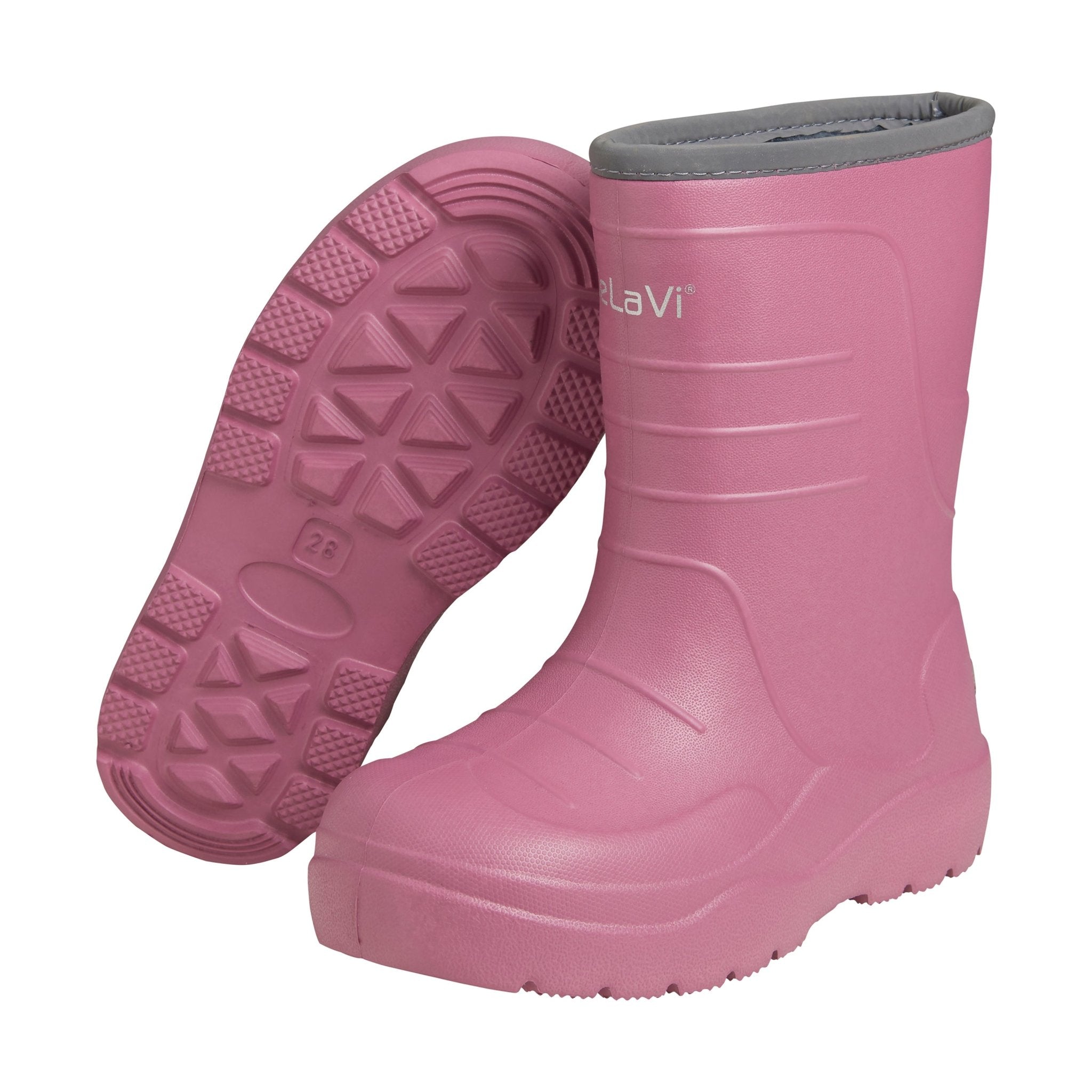 gefütterte Winter(gummi)stiefel - pink - neue Ausführung CeLaVi