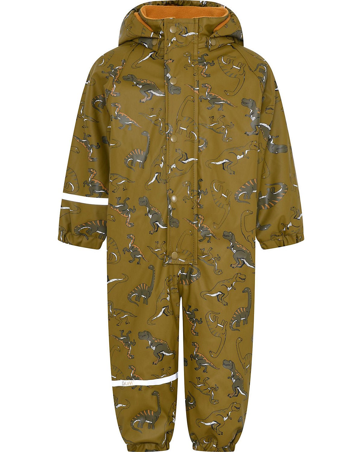 gefütterter Regenoverall Dino Oliv CeLaVi CeLaVi