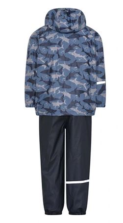 gefüttertes Regenset 2-teilig - Hai recycelt CeLaVi