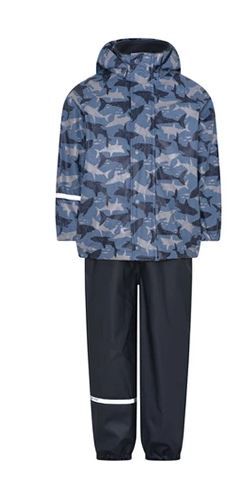 gefüttertes Regenset 2-teilig - Hai recycelt CeLaVi