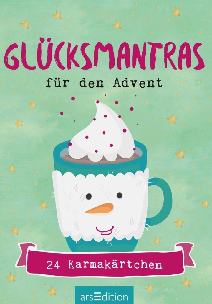 Glücksmantras für den Advent - 24 Karmakärtchen ars dition