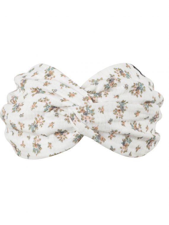 Haarband mit Knoten - Blümchen purepure