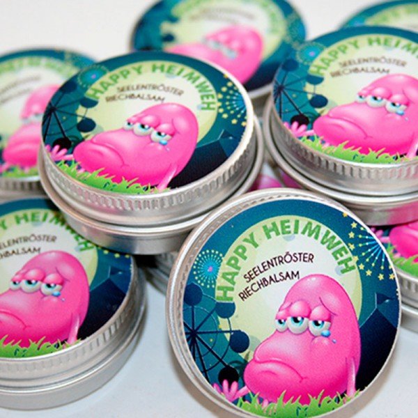 Happy Heimweh Aromabalsam – Sonnenscheinduft | Dufties Aroma- und Pulsmassagebalsam Naturtrends Manufaktur