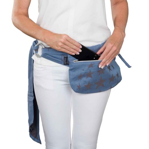 Hoppediz Hip Bag - Hüfttasche Los Angeles Grey/Blue Hoppediz