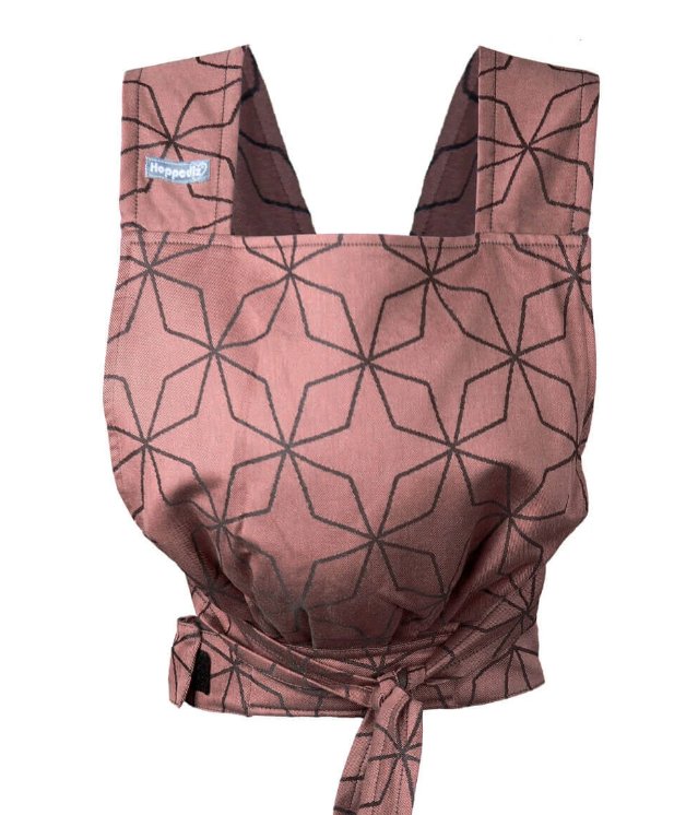Hoppediz Puppen-Tragehilfe - Malmö rose Hoppediz