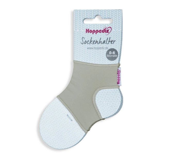 Hoppediz Sockenhalter div. Farben grau Hoppediz
