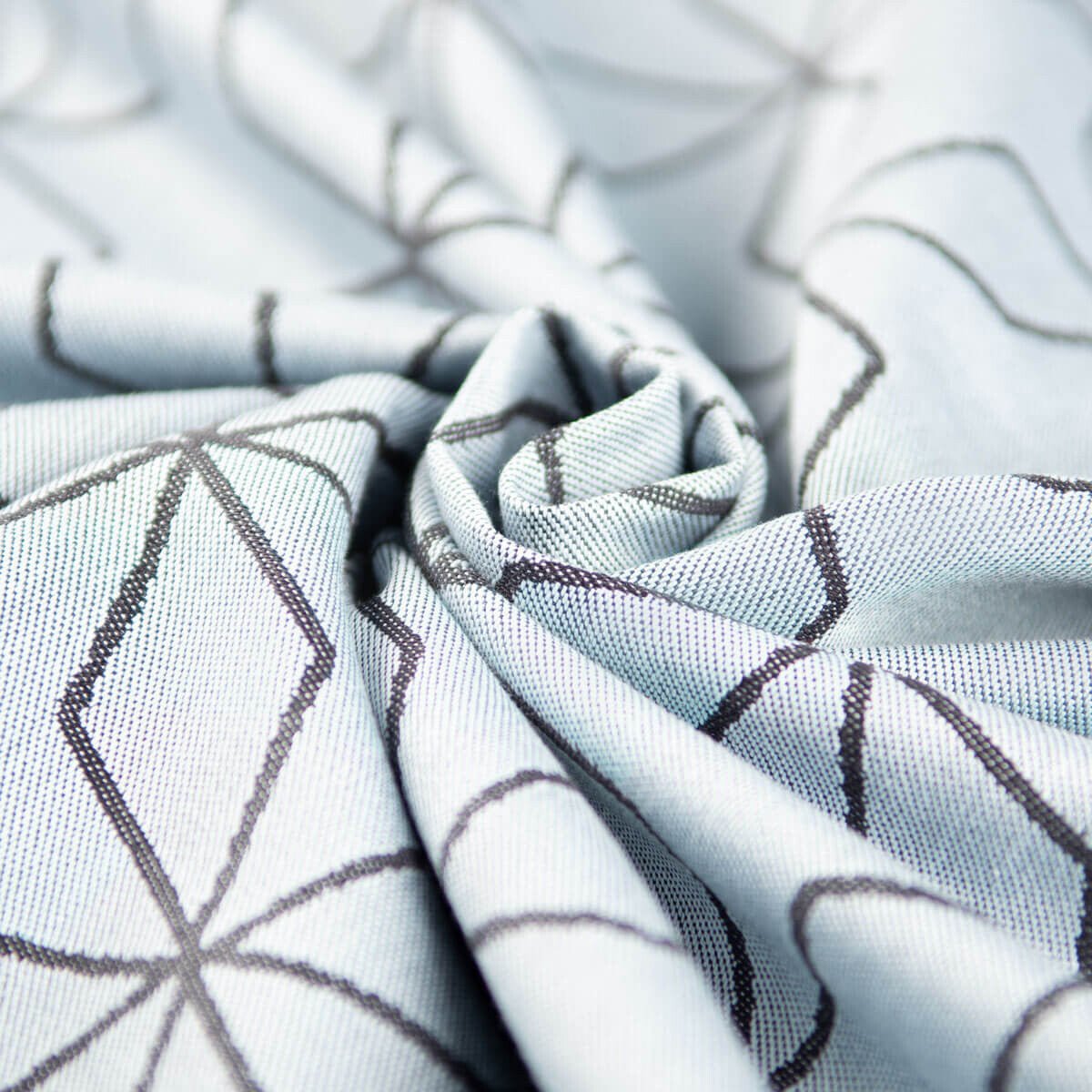 HOPPEDIZ® Tragetuch Jacquard - Aqua Malmö Hoppediz