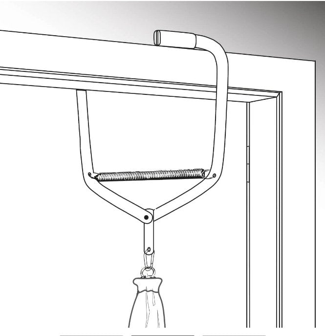 Hoppediz Türrahmenklammer für Federwiegen Hoppediz
