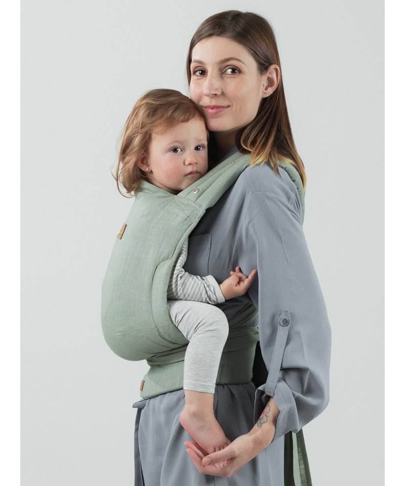 Isara Quick Halfbuckle - Sage Green Linen isara