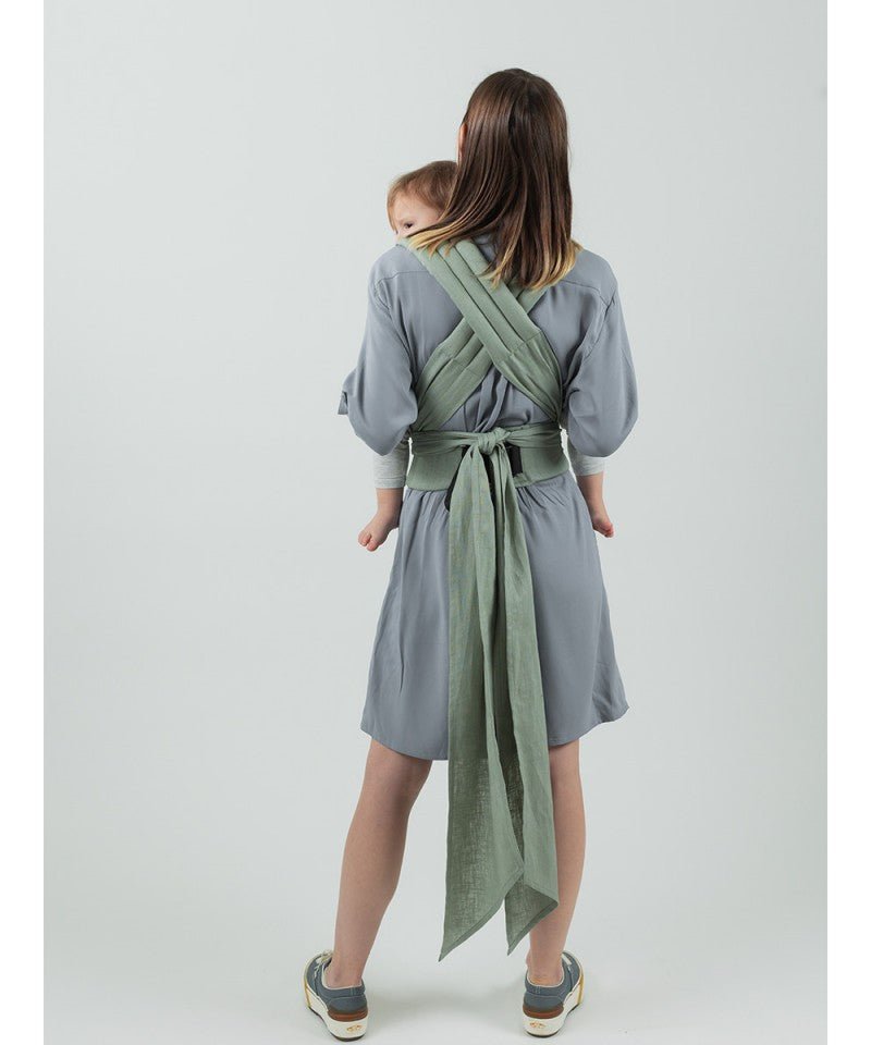 Isara Quick Halfbuckle - Sage Green Linen isara