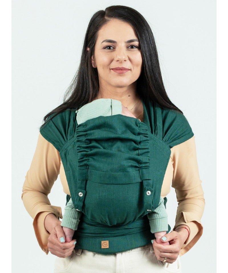 Isara Quick Tie WrapCon - Evergreen Linen isara