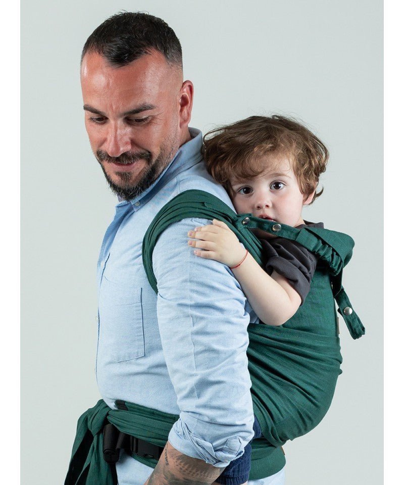 Isara Quick Tie WrapCon - Evergreen Linen isara