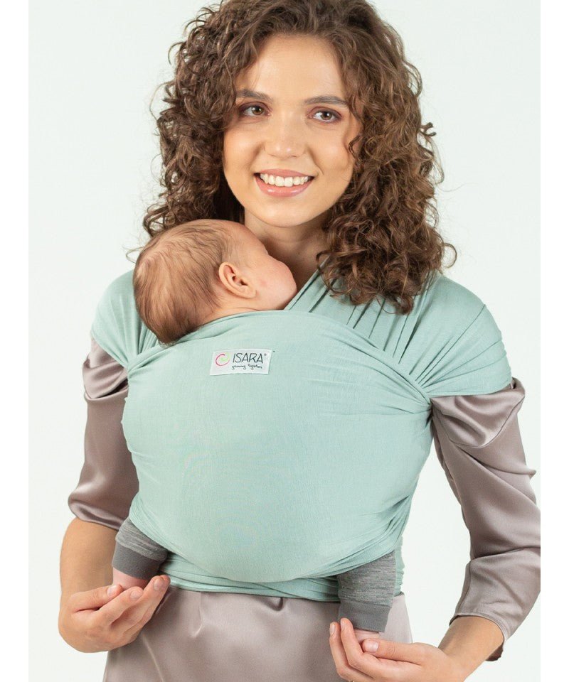 Isara Stretchy Wrap - Elastisches Tragetuch - rosty rose isara