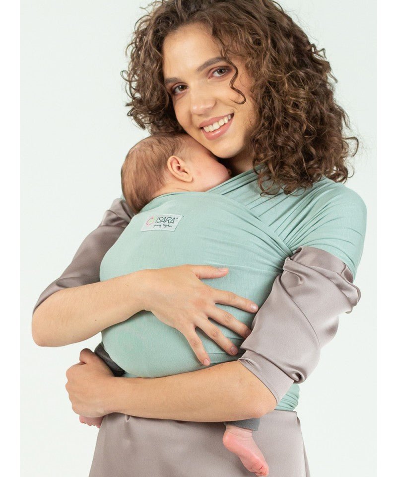 Isara Stretchy Wrap - Elastisches Tragetuch - rosty rose isara