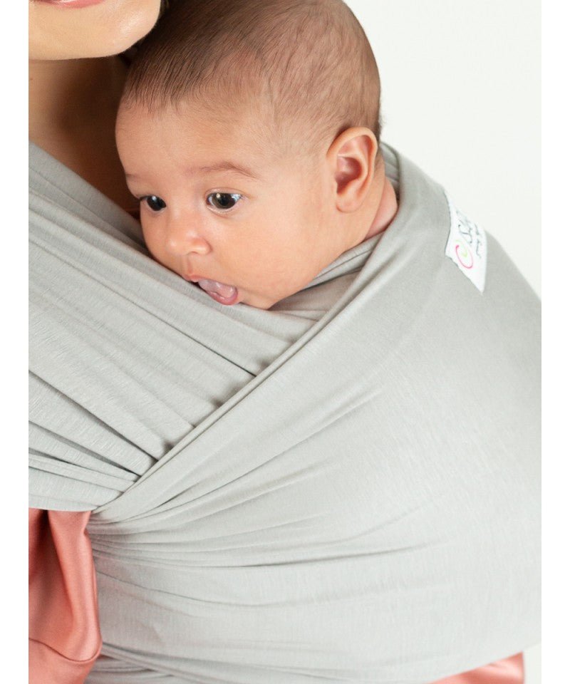 Isara Stretchy Wrap - Elastisches Tragetuch - silver grey isara