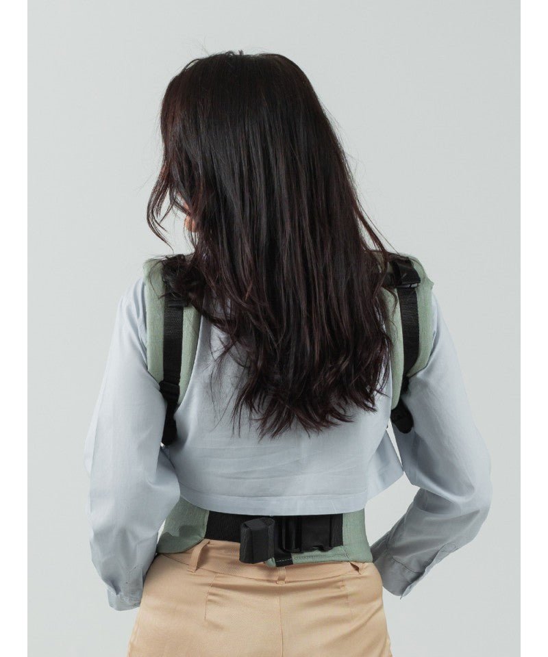 Isara The One - Sage Green Linen isara