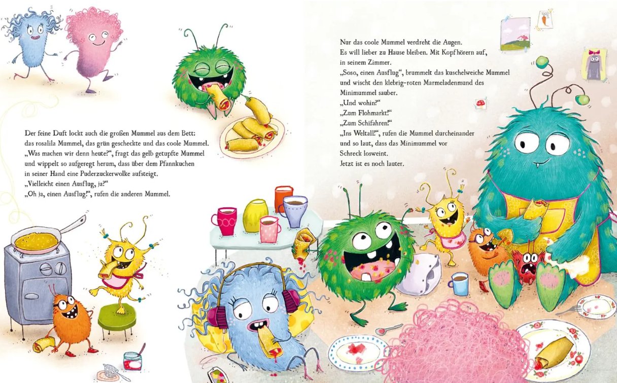 Kinderbuch "Ein total genialer Mummeltag" Carlsen