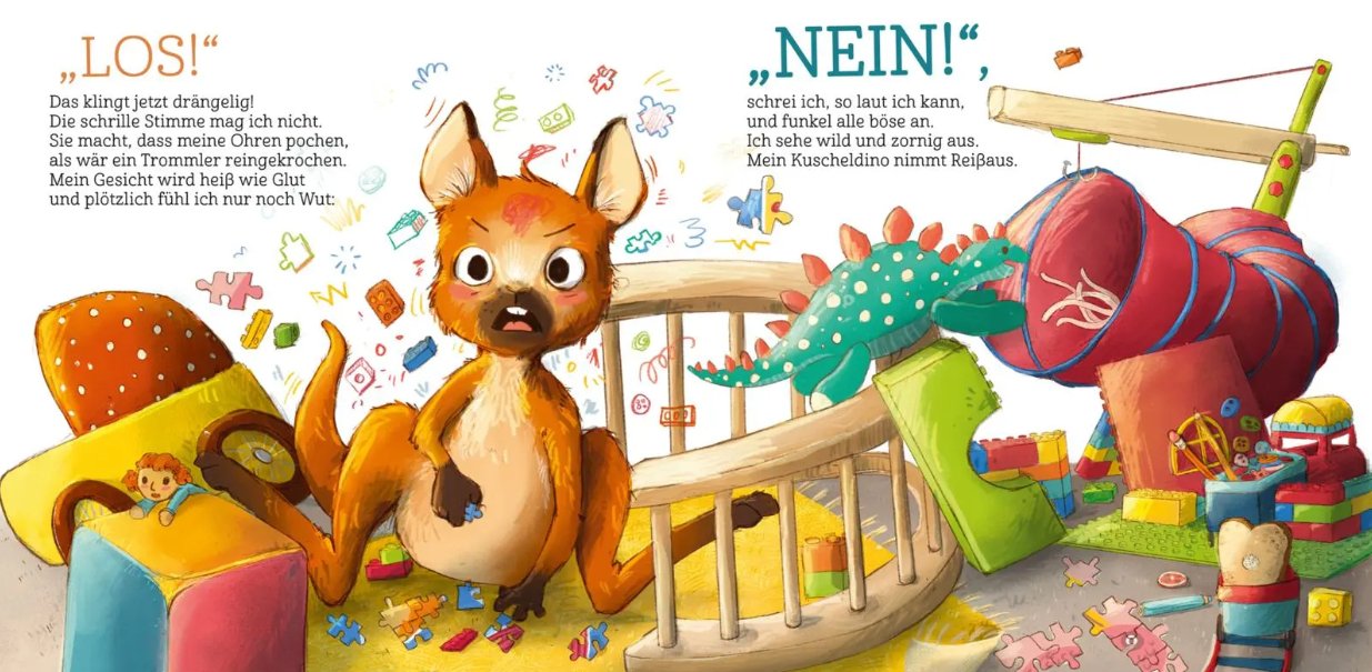 Kinderbuch "Und was fühlst du, Känguru?" Carlsen