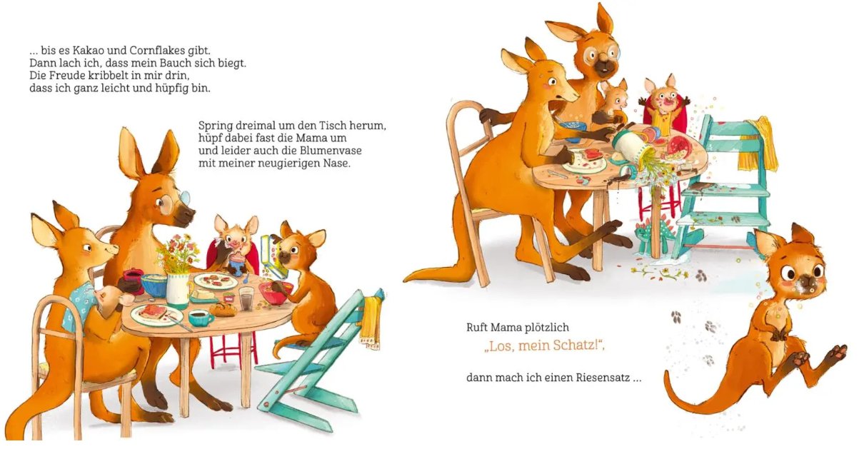 Kinderbuch "Und was fühlst du, Känguru?" Carlsen