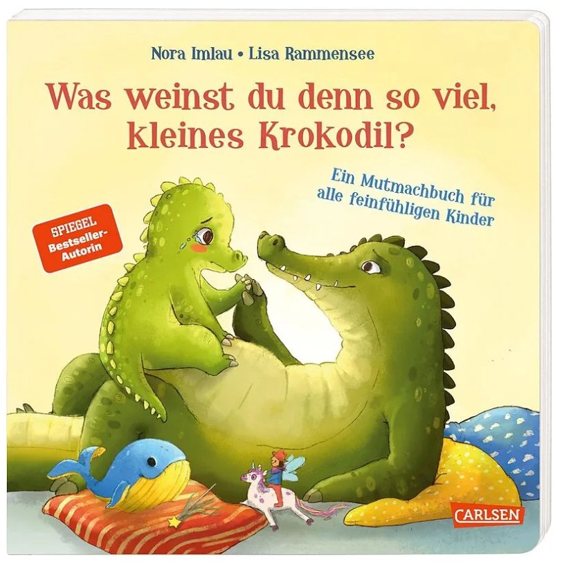 Kinderbuch "Was weinst du denn so viel kleines Krokodil" Carlsen