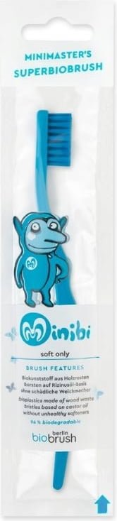 Kinderzahnbürste HydroPhil rot Blue berlin biobrush