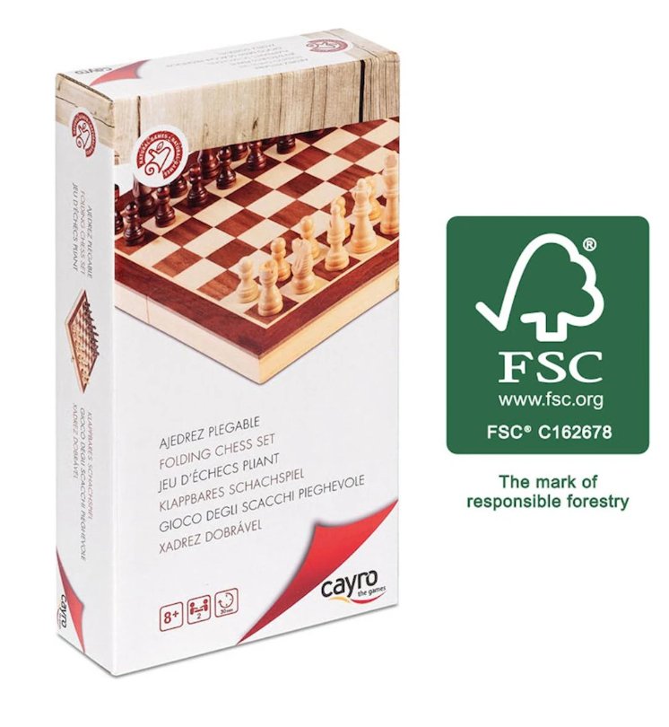 Cayro Schachspiel klappbar Cayro