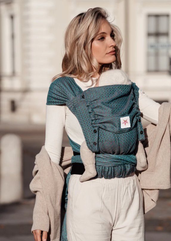 Kokadi Babytrage WrapStar Heart2Heart Lagoon Toddler kokadi