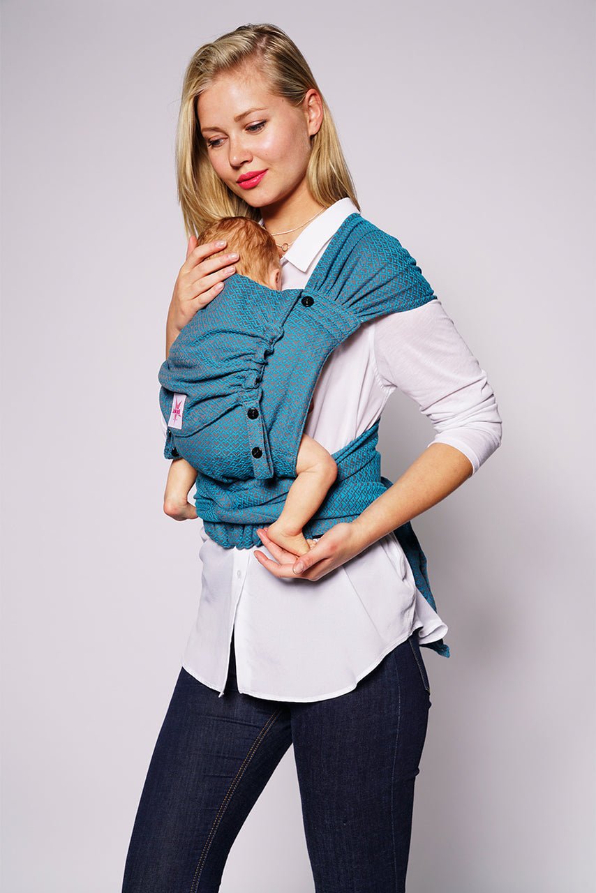 Kokadi Babytrage WrapStar Heart2Heart Lagoon Toddler kokadi