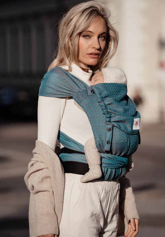 Kokadi Babytrage WrapStar Heart2Heart Lagoon Toddler kokadi