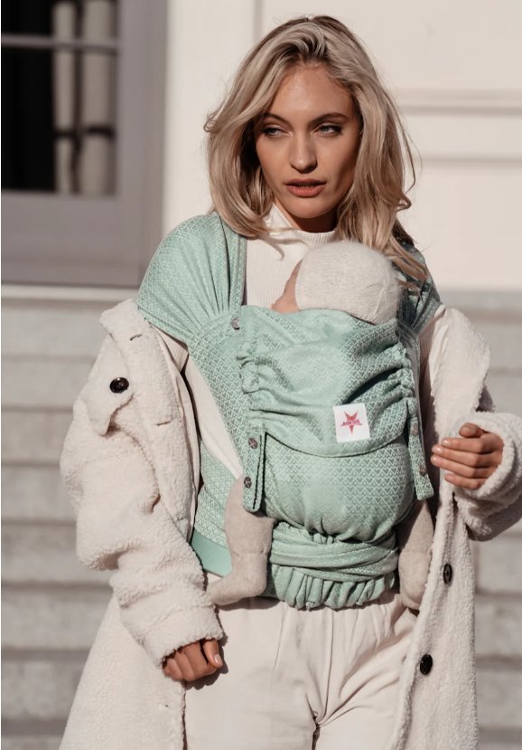 Kokadi Babytrage WrapStar Heart2Heart mint Toddler kokadi