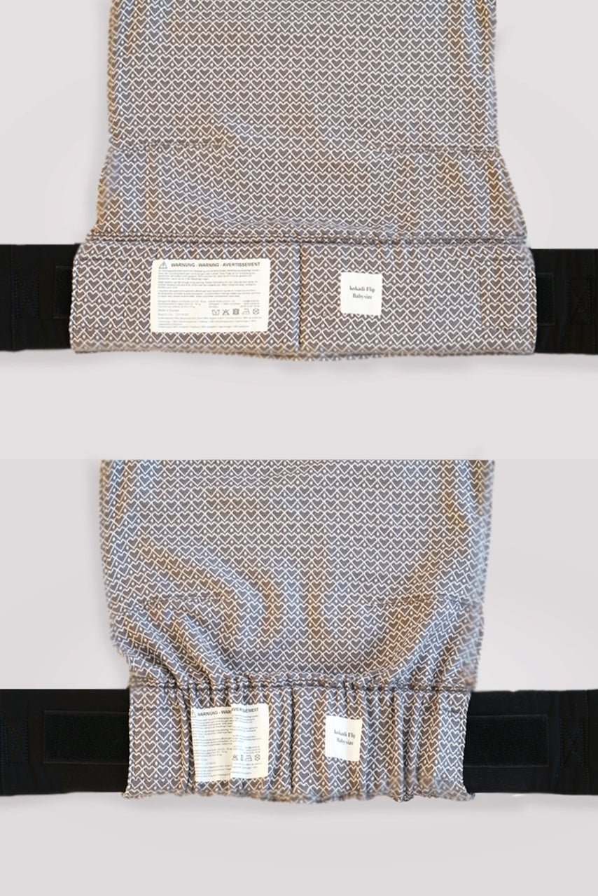 Kokadi Babytrage WrapStar Heart2Heart stone XL Size kokadi