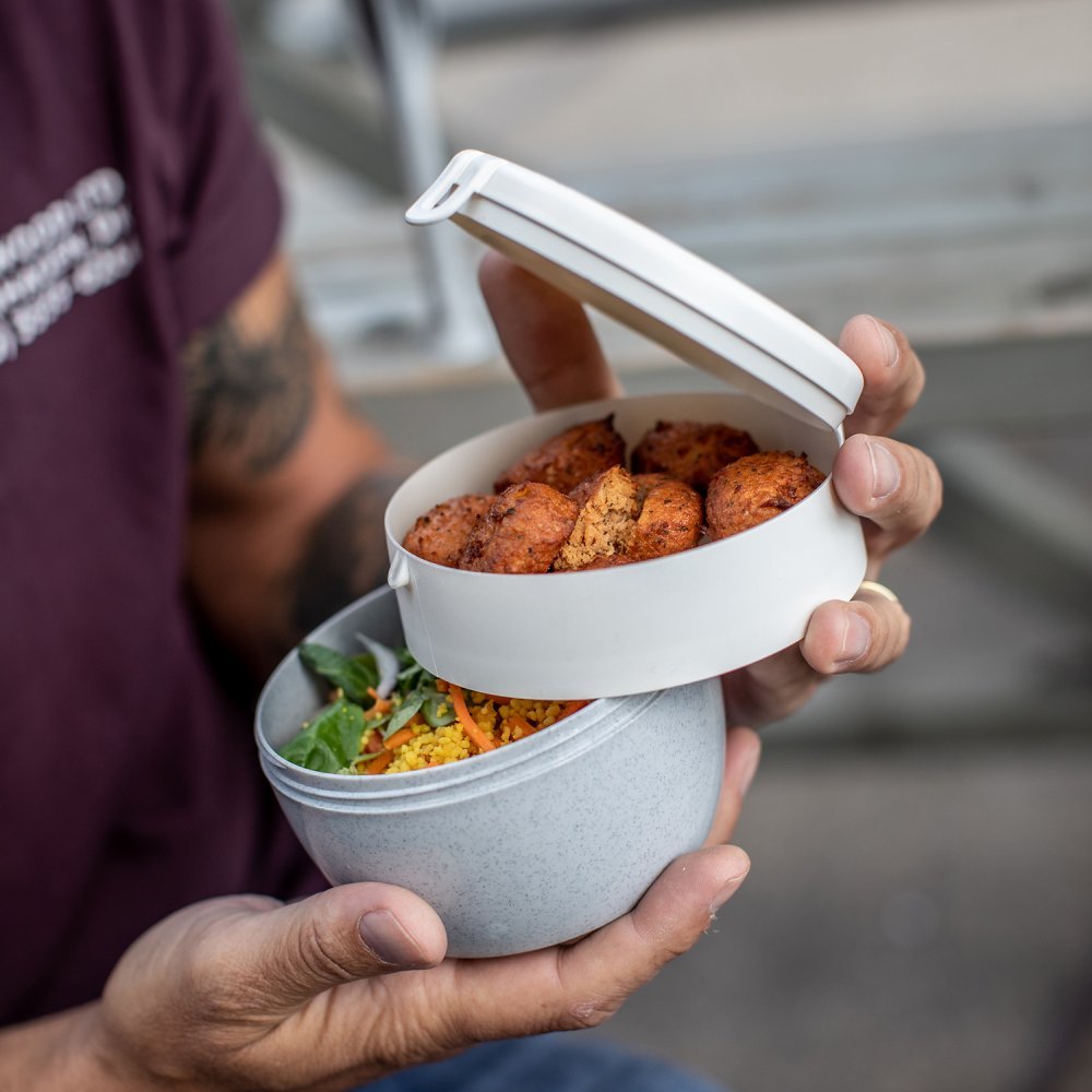 Koziol Lunchbox BENTO M - grün Koziol
