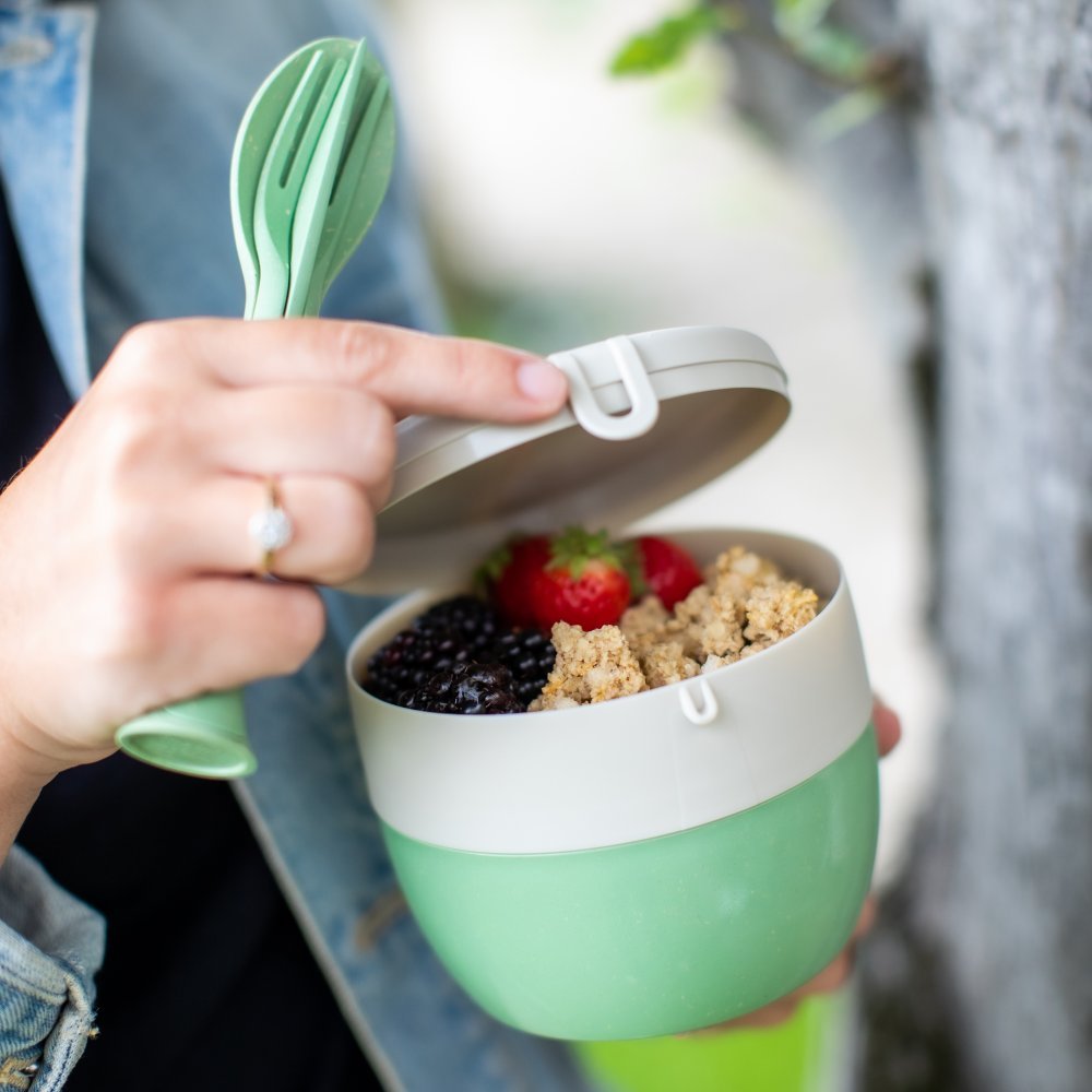 Koziol Lunchbox BENTO M - grün Koziol