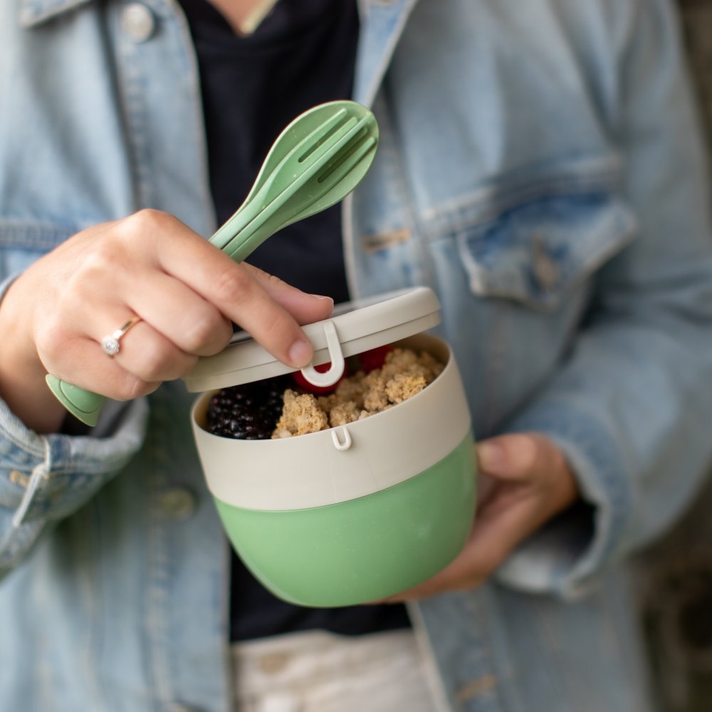 Koziol Lunchbox BENTO M - grün Koziol