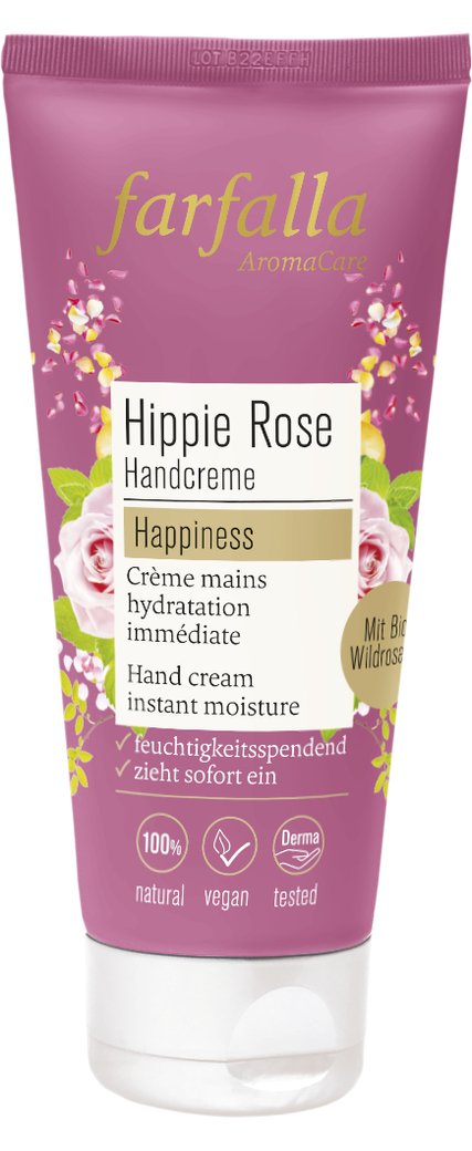 Farfalla "Hippie Rose" Happiness Handcreme - Familienbande - farfalla