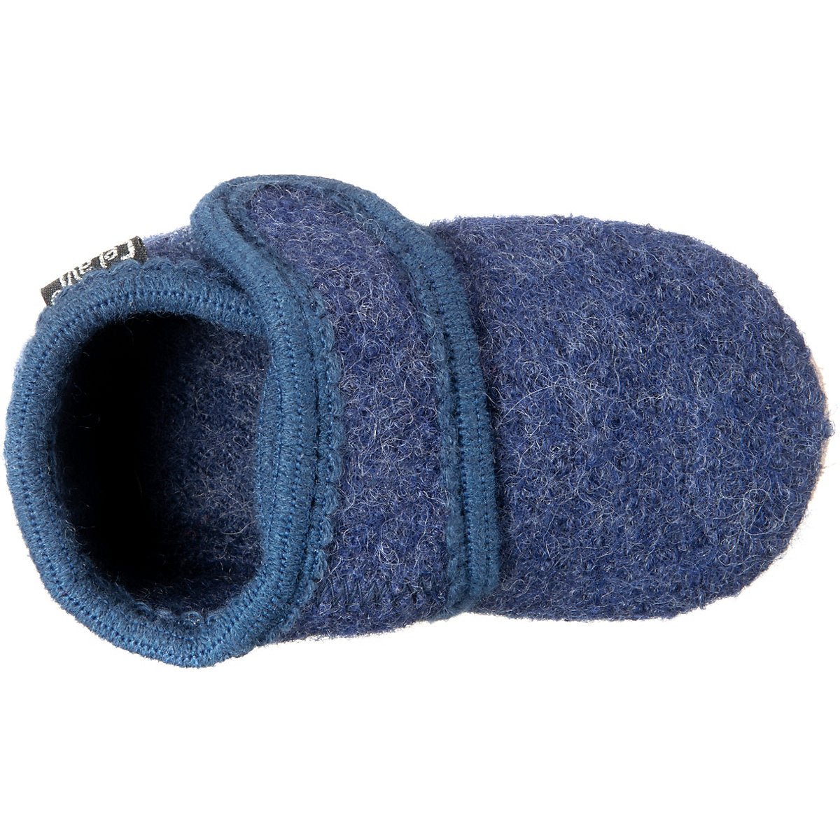 Krabbelschuhe aus Wolle - Grau melange CeLaVi